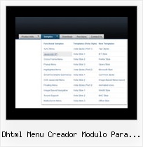 Dhtml Menu Creador Modulo Para Joomla Fireworks Dropdown Menus