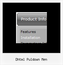 Dhtml Puldown Men Create Menu Bar In Html