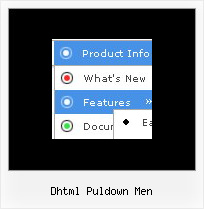 Dhtml Puldown Men Javascript For Different Menu Bars
