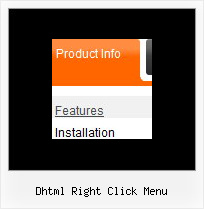 Dhtml Right Click Menu Pull Down Java Menus