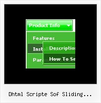 Dhtml Scripte Sof Sliding Vertical Menus Drag And Drop Effect Using Javascript