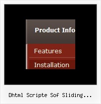 Dhtml Scripte Sof Sliding Vertical Menus Javascript Onmouseover Parameters