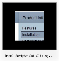 Dhtml Scripte Sof Sliding Vertical Menus Menu Script