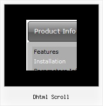 Dhtml Scroll Drag Down Menus
