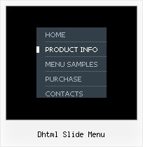 Dhtml Slide Menu Cool Menus Html