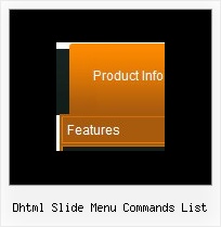 Dhtml Slide Menu Commands List Javascript Menu Rolldown