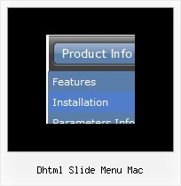 Dhtml Slide Menu Mac Menus Desplegables En Javascript