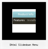 Dhtml Slidedown Menu Menu Links