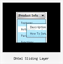 Dhtml Sliding Layer Html Code For Submenu