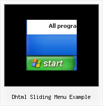 Dhtml Sliding Menu Example Vertical Drop Down Menus