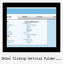 Dhtml Sliding Vertical Folder Menu List Loading Para Web