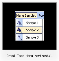 Dhtml Tabs Menu Horizontal Dhtml Pop Up Position