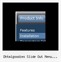 Dhtmlgoodies Slide Out Menu Zencart Vertical Menu Scripts