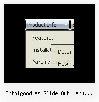 Dhtmlgoodies Slide Out Menu Zencart Javascript On Mouse Over Menus