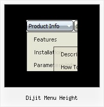 Dijit Menu Height Horizontal Menu Jscript Example Script