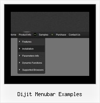 Dijit Menubar Examples Dhtml Menu Javascript