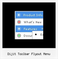 Dijit Toolbar Flyout Menu Animated Dhtml Menu
