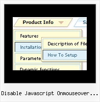 Disable Javascript Onmouseover Popup Box Right Button Menu