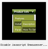 Disable Javascript Onmouseover Popup Box Tutorial Cross Browser Dhtml Drop Down Menu