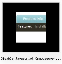 Disable Javascript Onmouseover Popup Box Menu Vertical Css