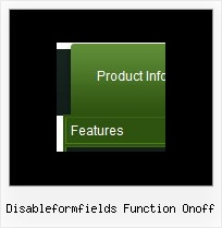 Disableformfields Function Onoff Dhtml Static Menu