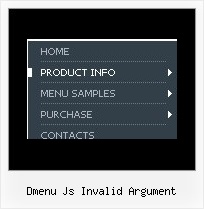 Dmenu Js Invalid Argument Cool Menus Javascript