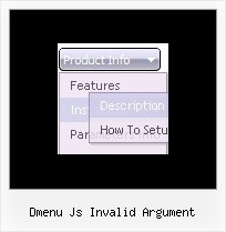 Dmenu Js Invalid Argument Dhtml Popup Mouse Menu