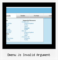 Dmenu Js Invalid Argument Dropdown Menu Java Script