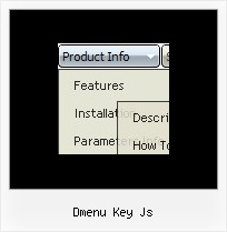 Dmenu Key Js Web Page Cascading Menu Maker