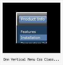 Dnn Vertical Menu Css Class Example Collapse And Javascript