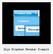 Dojo Dropdown Menubar Example Drag And Drop Javascript Menu