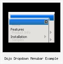 Dojo Dropdown Menubar Example Drop Down Menu In Dhtml