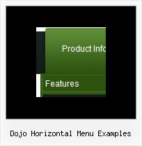 Dojo Horizontal Menu Examples Dynamic Menus In Html