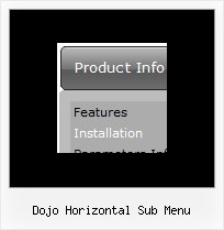 Dojo Horizontal Sub Menu Creating Menus And Html