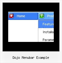 Dojo Menubar Example Ejemplos De Menus Desplegables En Java