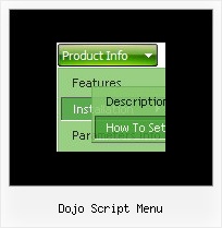 Dojo Script Menu Menu Horizontal Con Javascript