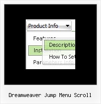 Dreamweaver Jump Menu Scroll Javascript Sample Expand