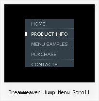 Dreamweaver Jump Menu Scroll Collapsible Menu Example