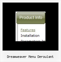 Dreamweaver Menu Deroulant Expanding Navigation Menue