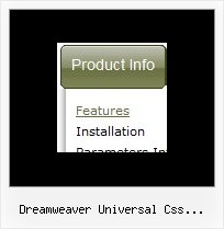Dreamweaver Universal Css Navigation Menu Side Bar Script