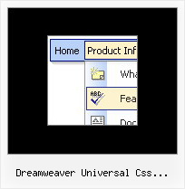 Dreamweaver Universal Css Navigation Menu Slide Menus Dhtml