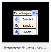 Dreamweaver Universal Css Navigation Menu Menu Desplegable Superior