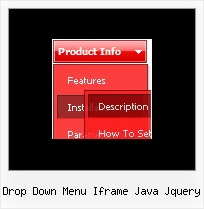 Drop Down Menu Iframe Java Jquery Vertical Menu On Top Of Frame Tutorial