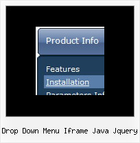 Drop Down Menu Iframe Java Jquery Horizontal Menu Html