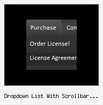 Dropdown List With Scrollbar Javascript Ejemplos Menu Vertical