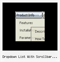 Dropdown List With Scrollbar Javascript Tabbed Menu Javascript