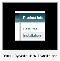 Drupal Dynamic Menu Transitions Source Code For Javascript Pop Down Menu