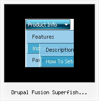 Drupal Fusion Superfish Horizontal Dropdown Menus Floating Dropdown Menu