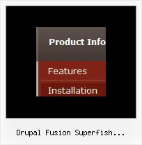 Drupal Fusion Superfish Horizontal Dropdown Menus Gratis Menu Buttons