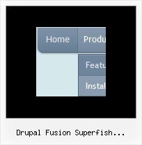 Drupal Fusion Superfish Horizontal Dropdown Menus Dropdown Menu Example Dhtml